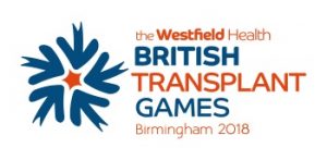 British Transplant Games 2018 Logo